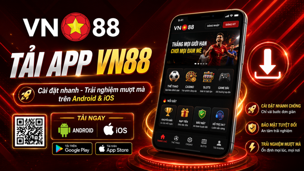 Hướng dẫn tải App VN88 trên điện thoại
