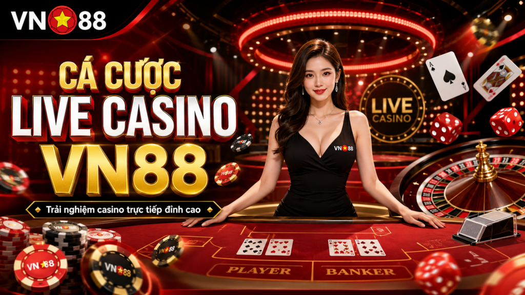 Tổng quan khu vực Cá cược Live Casino VN88