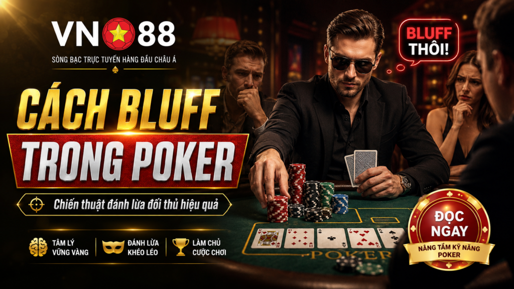 Chi tiết cách Bluff Trong Poker