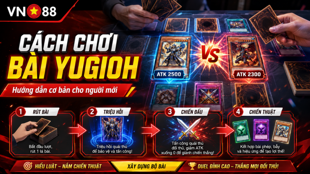 Hướng dẫn cách chơi bài Yugioh cơ bản cho người mới