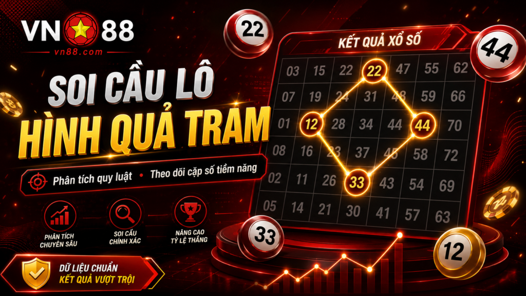 Cách soi cầu lô hình quả trám