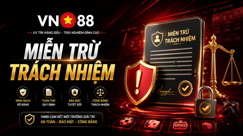 Miễn trừ trách nhiệm của VN88