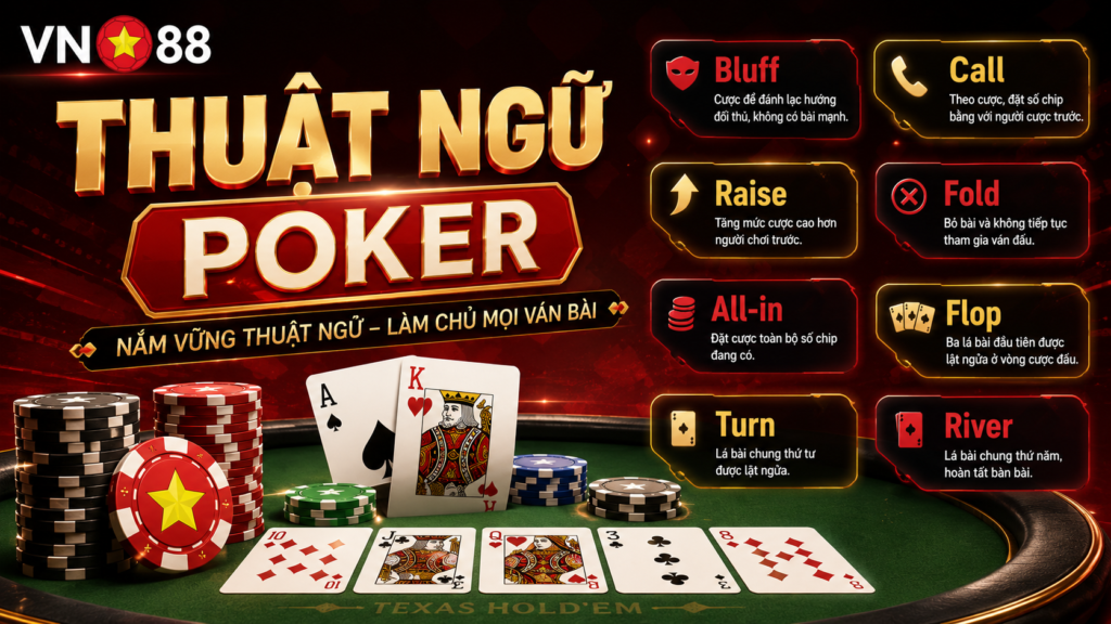 Các thuật ngữ trong Poker