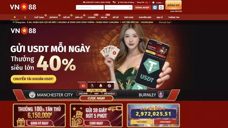 Tổng quan giao diện VN88
